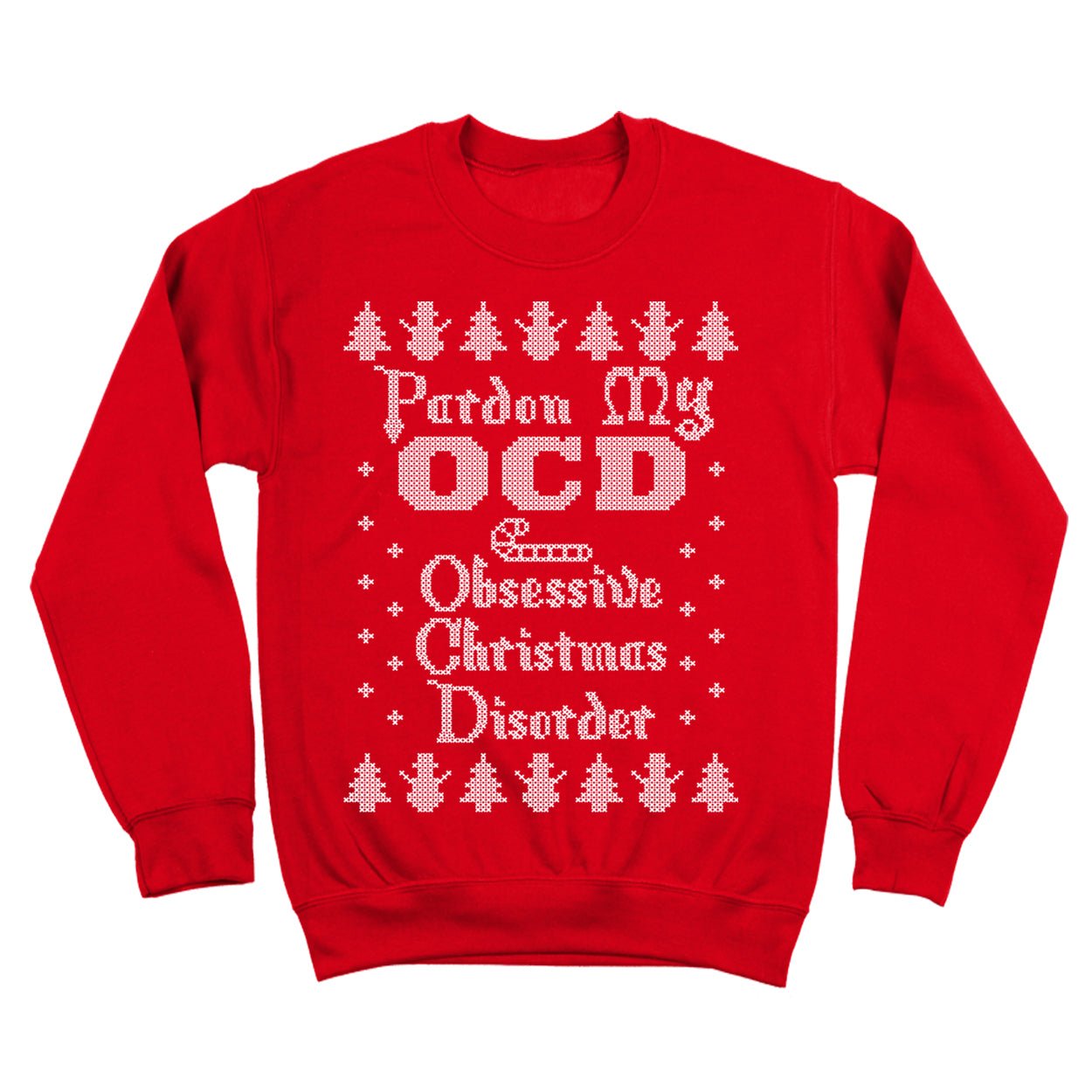 Obsessive Christmas Disorder Ocd - Donkey Tees T-shirt