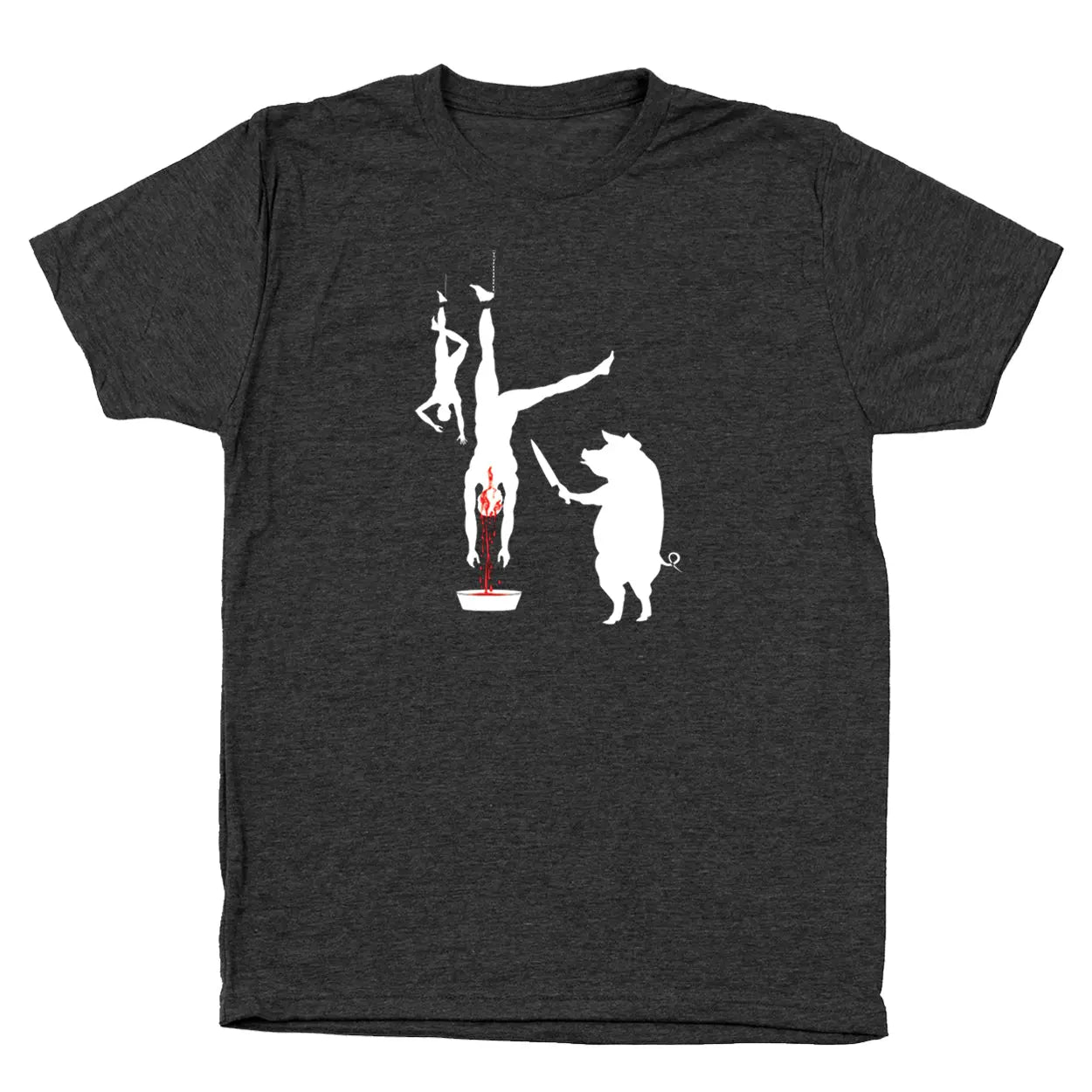 Pig Line Butcher Shop - Donkey Tees T-shirt