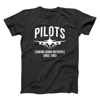 Pilots Looking Down On People - Donkey Tees T-shirt