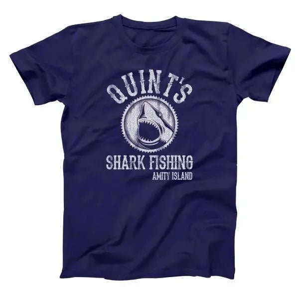 Quints Shark Fishing - Donkey Tees T-shirt