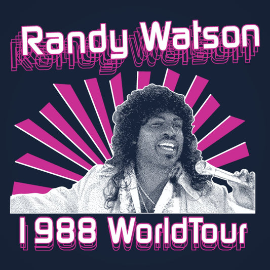 Randy Watson 1988 World Tour - Donkey Tees T-shirt