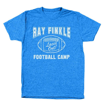 Ray Finkle Football Camp Laces Out - Donkey Tees T-shirt