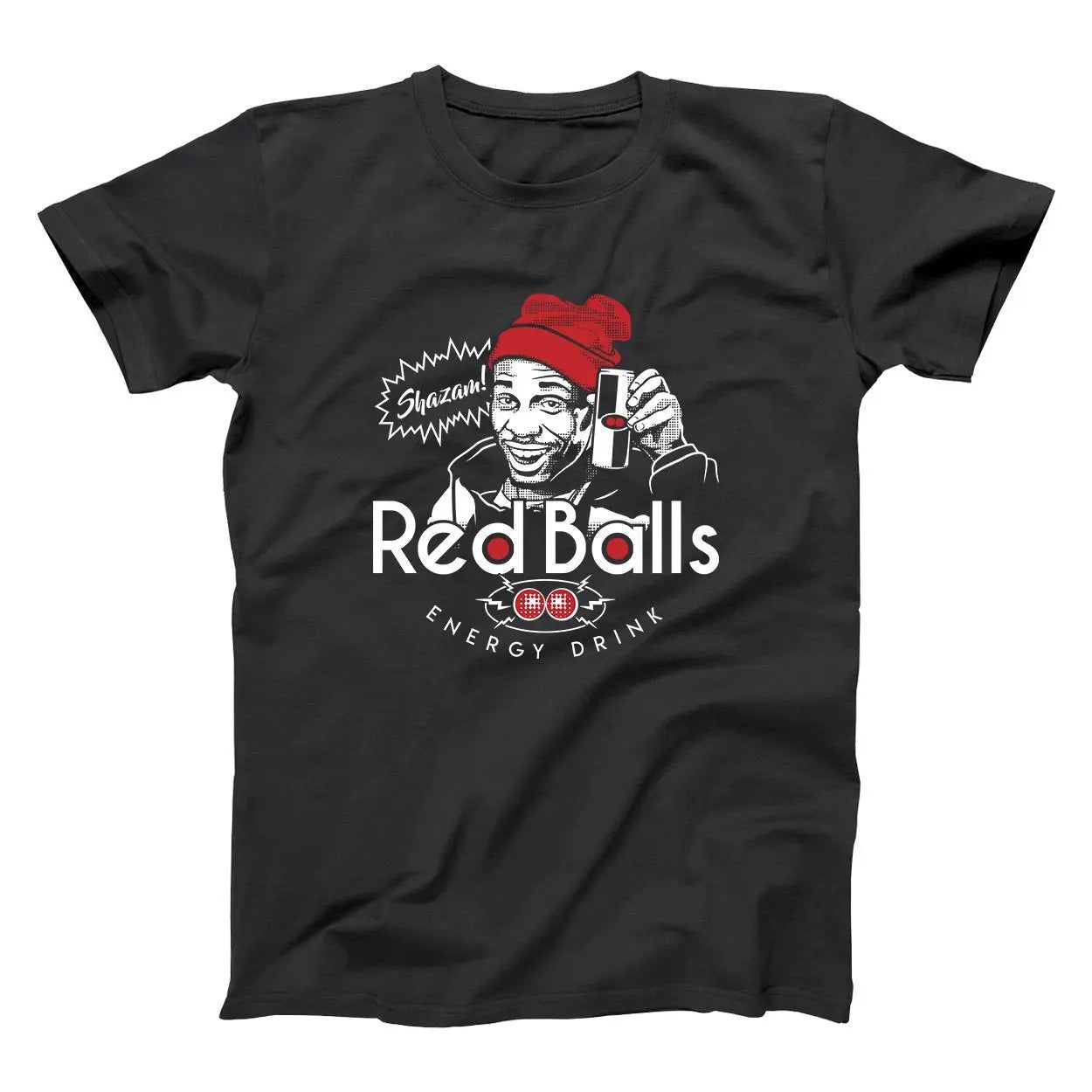 Red Balls Energy Drink - Donkey Tees T-shirt