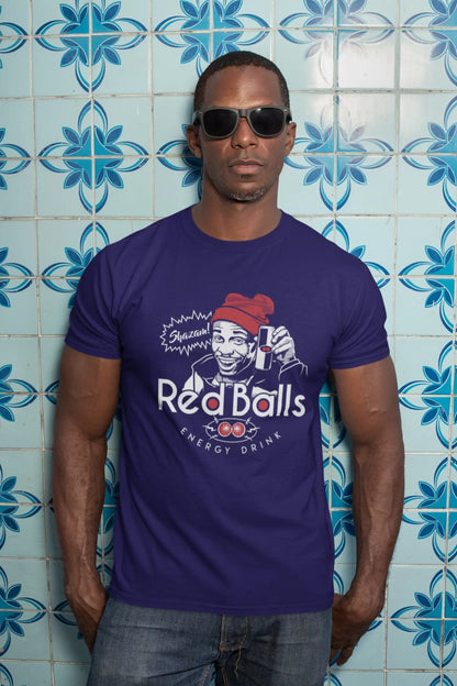 Red Balls Energy Drink - Donkey Tees T-shirt