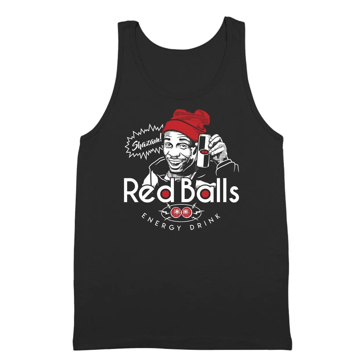 Red Balls Energy Drink - Donkey Tees T-shirt