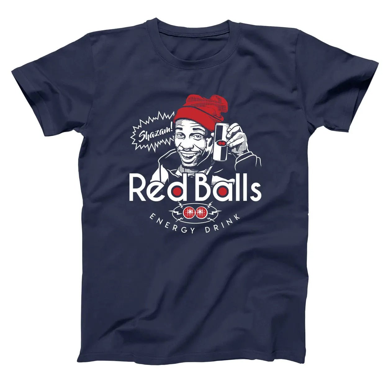 Red Balls Energy Drink - Donkey Tees T-shirt