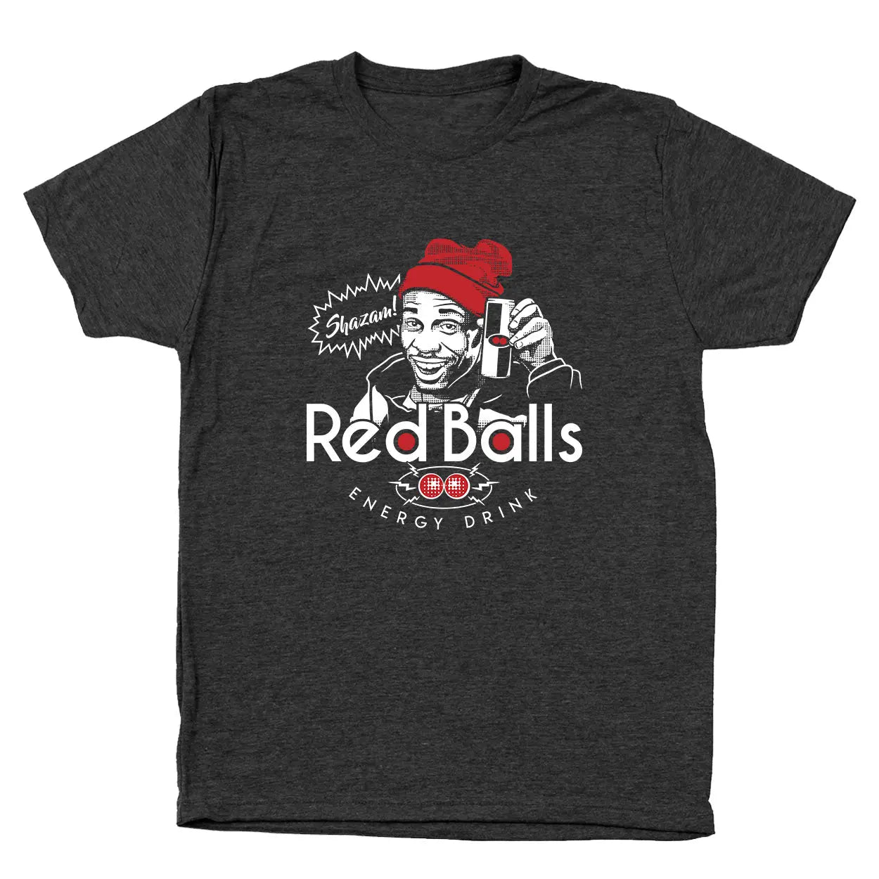 Red Balls Energy Drink - Donkey Tees T-shirt