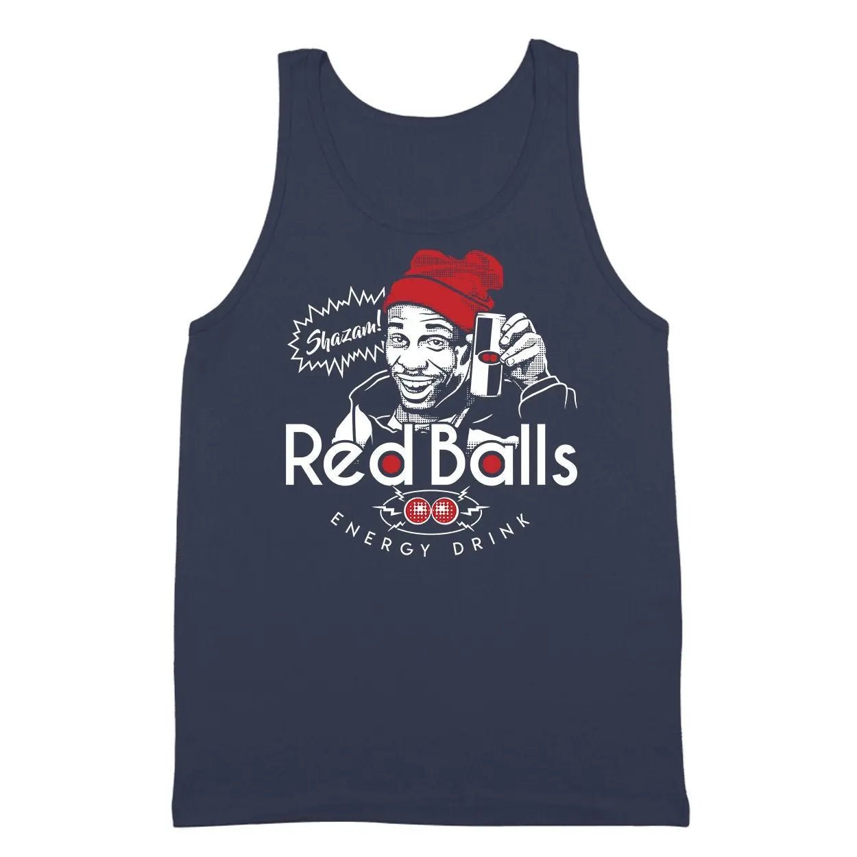 Red Balls Energy Drink - Donkey Tees T-shirt