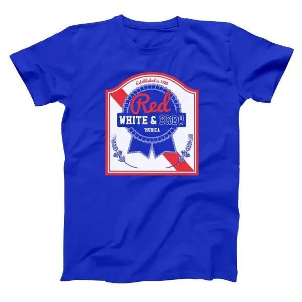 Red White And Brew - Donkey Tees T-shirt