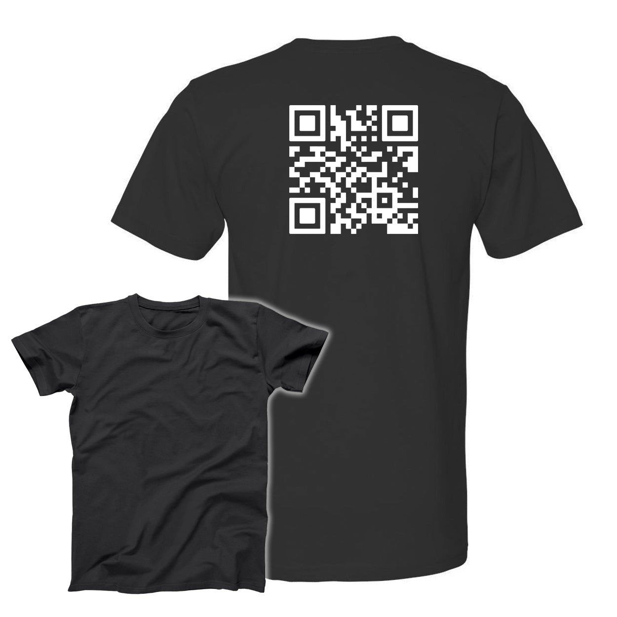 Rick Roll Prank QR Code - Donkey Tees T-shirt