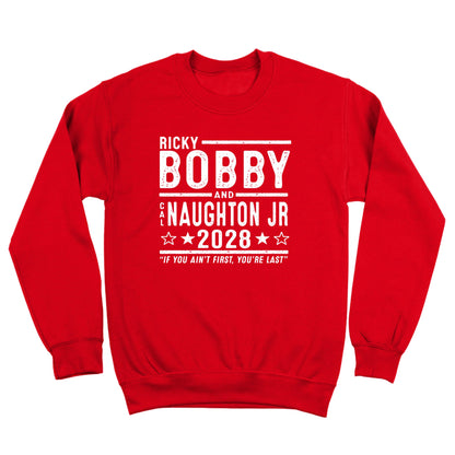 Ricky Bobby Cal Naughton Jr 2028 Election - Donkey Tees T-shirt