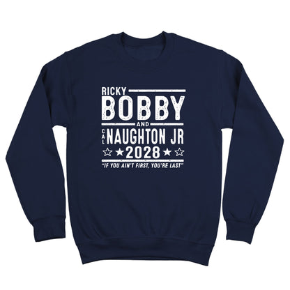 Ricky Bobby Cal Naughton Jr 2028 Election - Donkey Tees T-shirt