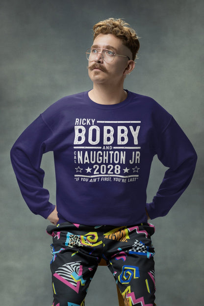 Ricky Bobby Cal Naughton Jr 2028 Election - Donkey Tees T-shirt