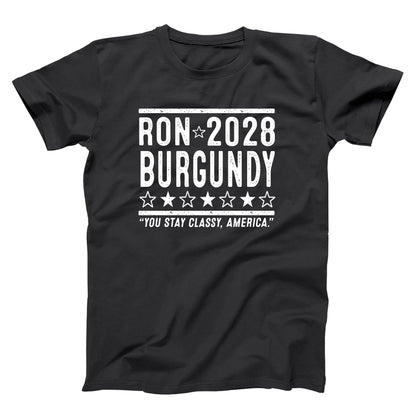 Ron Burgundy 2028 Election - Donkey Tees T-shirt