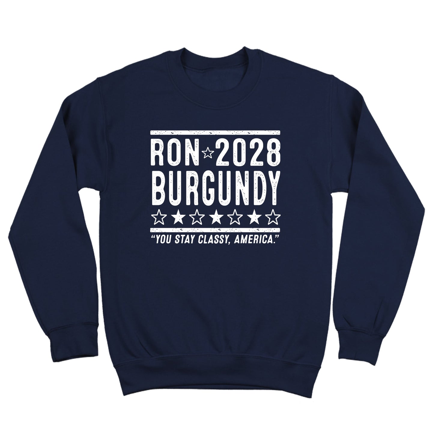 Ron Burgundy 2028 Election - Donkey Tees T-shirt