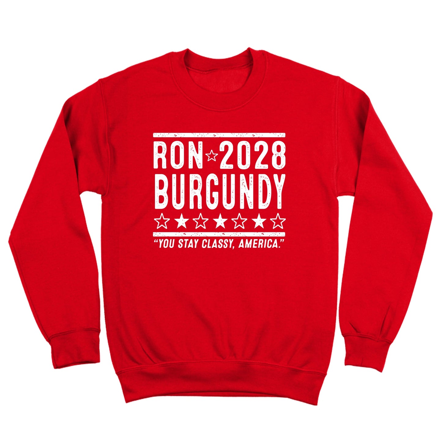 Ron Burgundy 2028 Election - Donkey Tees T-shirt