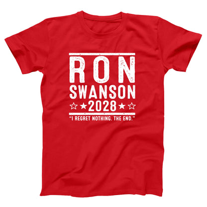 Ron Swanson 2028 Election - Donkey Tees T-shirt