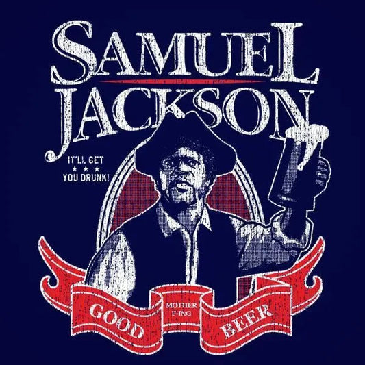 Samuel Jackson Beer - Donkey Tees T-shirt