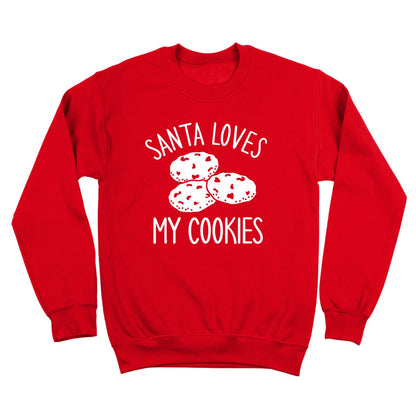 Santa Loves My Cookies - Donkey Tees T-shirt