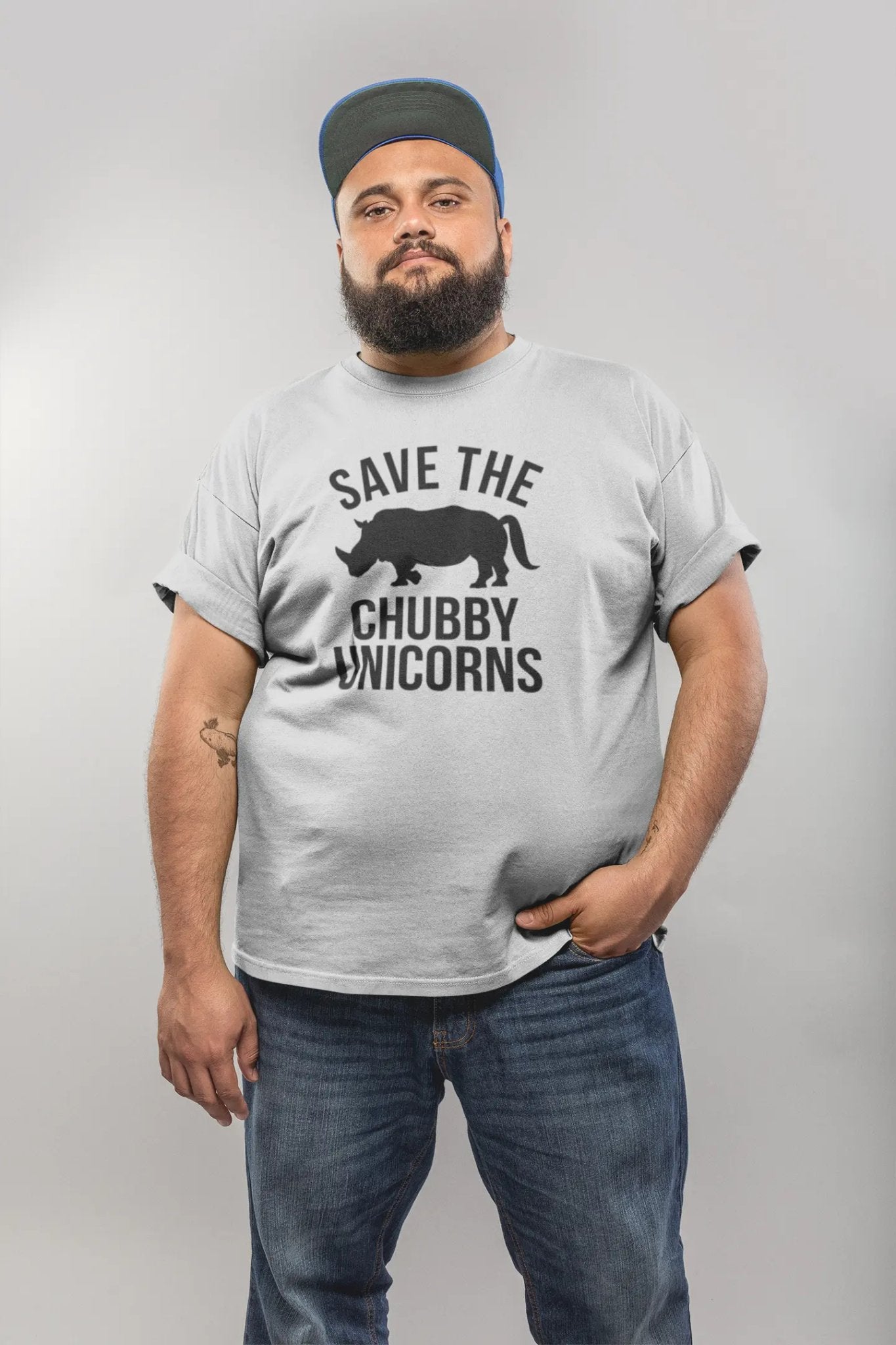 Save The Chubby Unicorns - Donkey Tees T-shirt