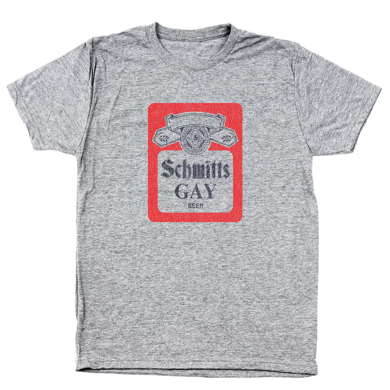 Schmitts Gay Beer - Donkey Tees T-shirt