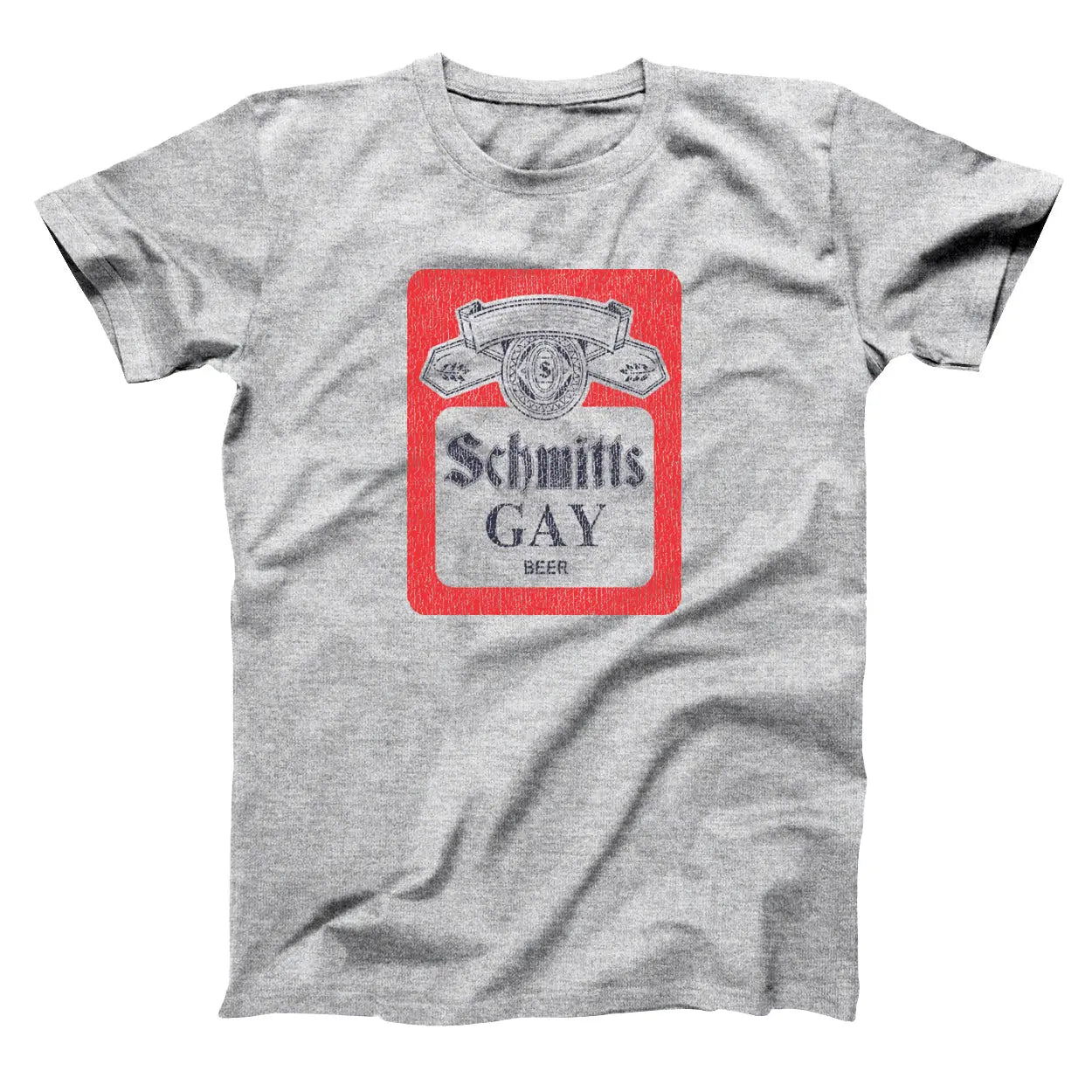 Schmitts Gay Beer - Donkey Tees T-shirt