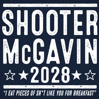 Shooter McGavin 2028 Election - Donkey Tees T-shirt