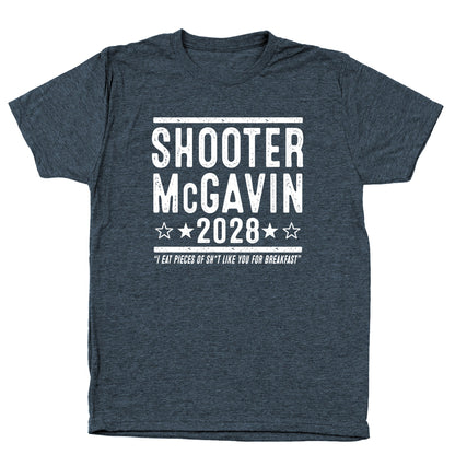 Shooter McGavin 2028 Election - Donkey Tees T-shirt