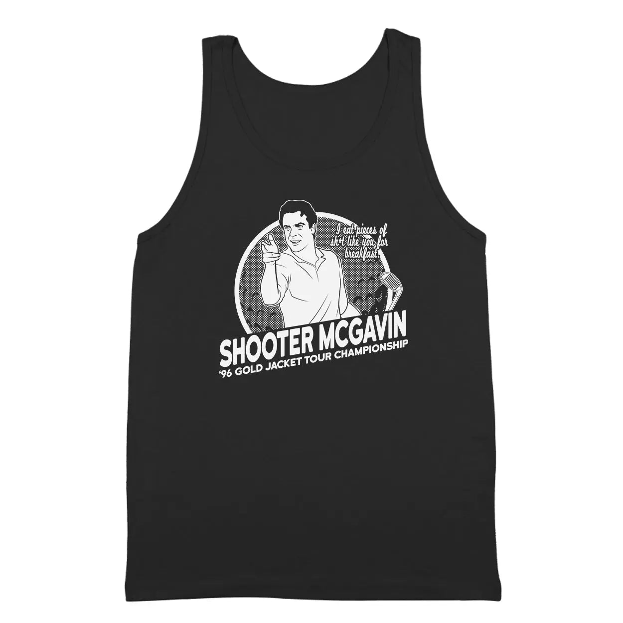 Shooter Mcgavin Golf Champ - Donkey Tees T-shirt