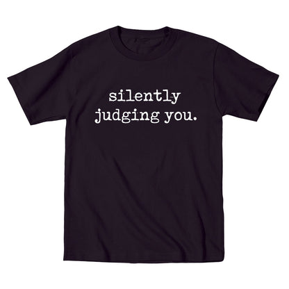 Silently judging you - Donkey Tees T-shirt