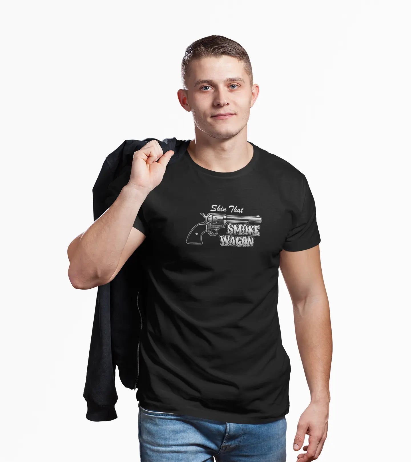 Skin That Smokewagon - Donkey Tees T-shirt