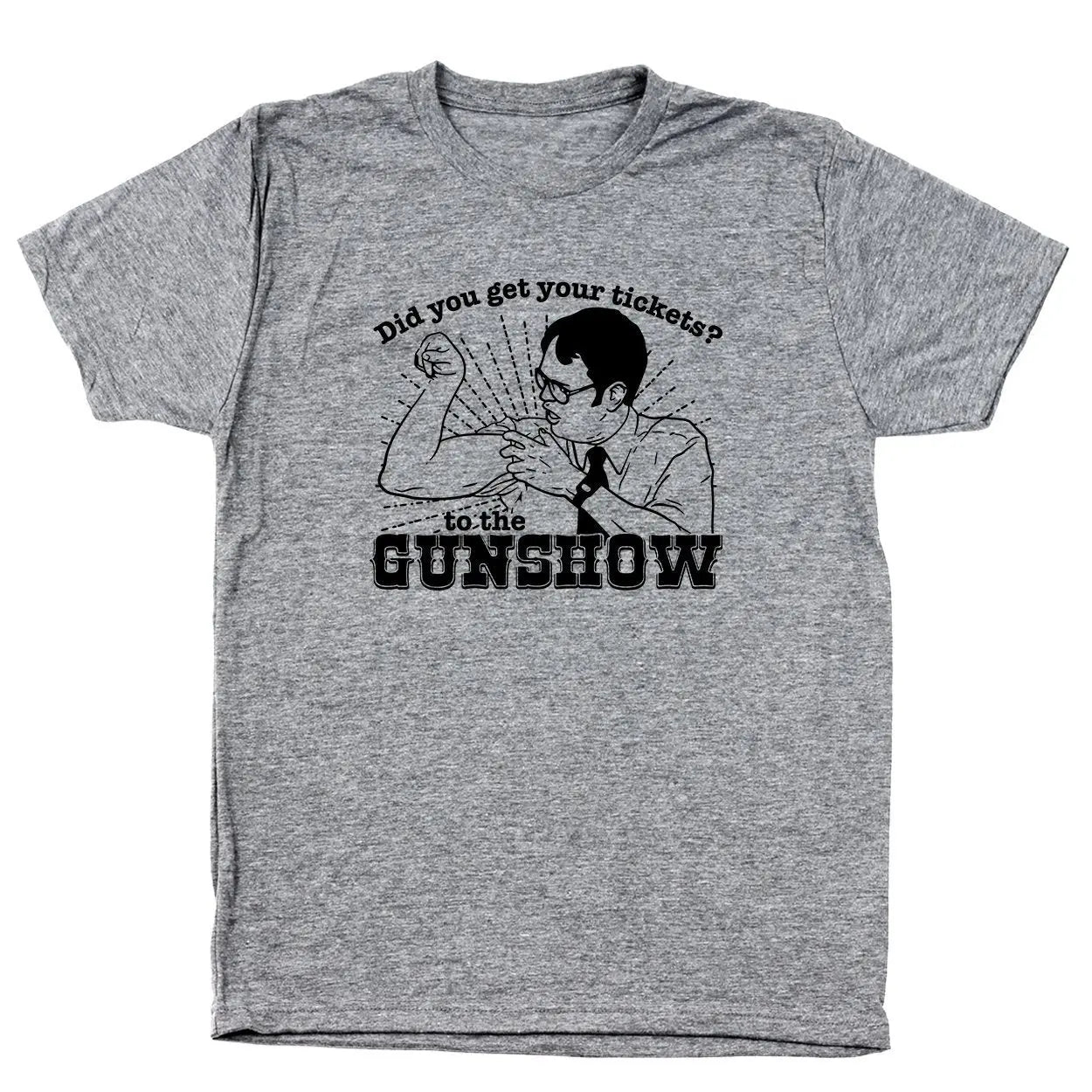 The Dwight Schrute Gun Show - Donkey Tees T-shirt