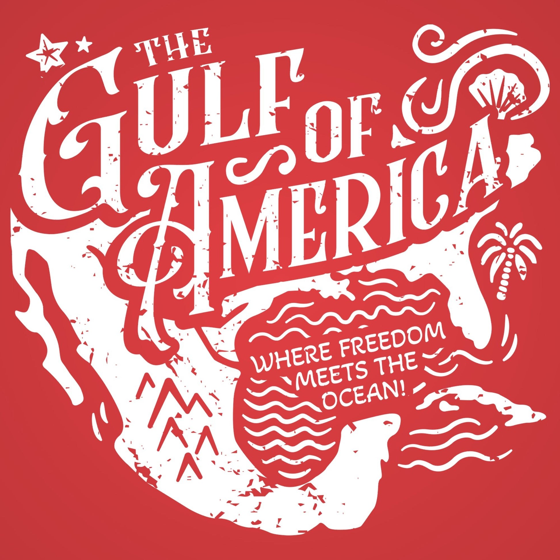 The Gulf Of America - Donkey Tees T-shirt