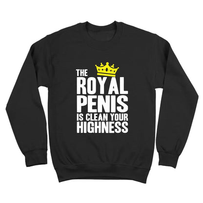 The Royal Penis Is Clean - Donkey Tees T-shirt