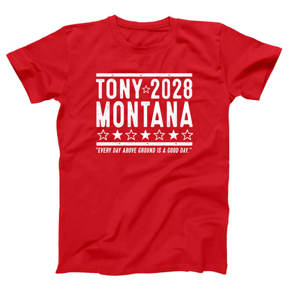 Tony Montana 2028 Election - Donkey Tees T-shirt