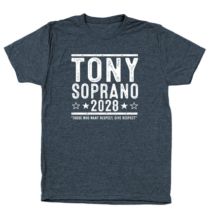 Tony Soprano 2028 Election - Donkey Tees T-shirt