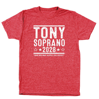 Tony Soprano 2028 Election - Donkey Tees T-shirt