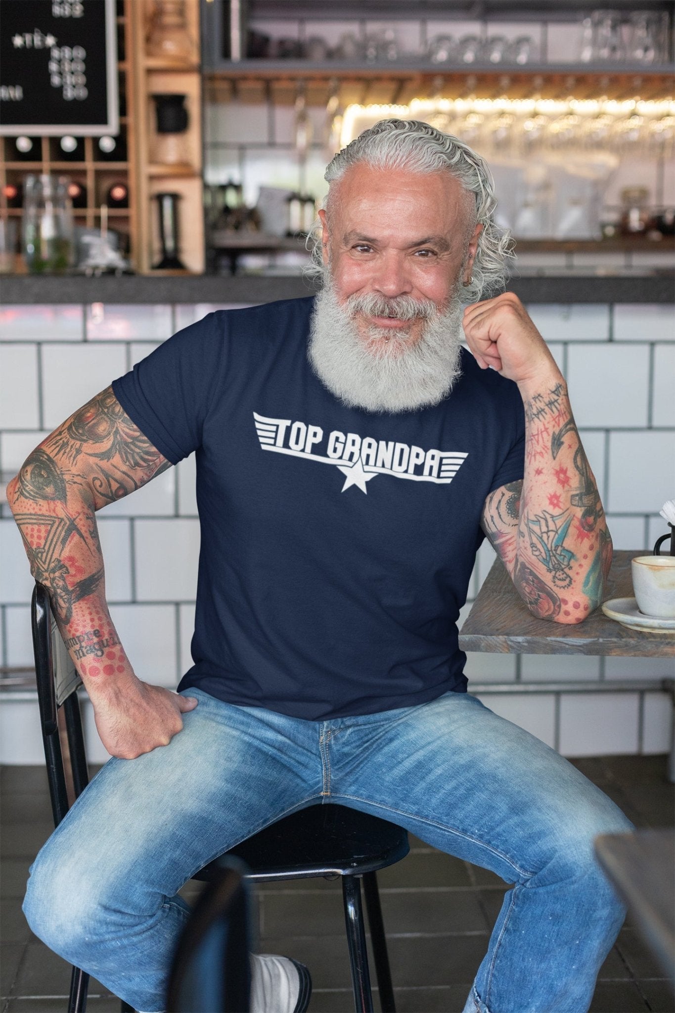 Top Grandpa - Donkey Tees T-shirt