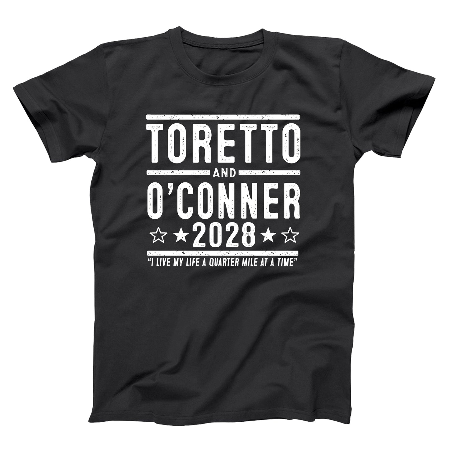 Toretto And O'Conner 2028 Election - Donkey Tees T-shirt