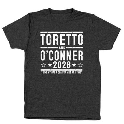 Toretto And O'Conner 2028 Election - Donkey Tees T-shirt