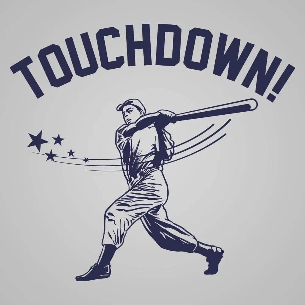 Touchdown Baseball - Donkey Tees T-shirt