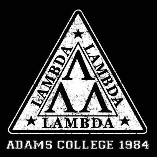 Tri Lambda Adams College 1984 - Donkey Tees T-shirt