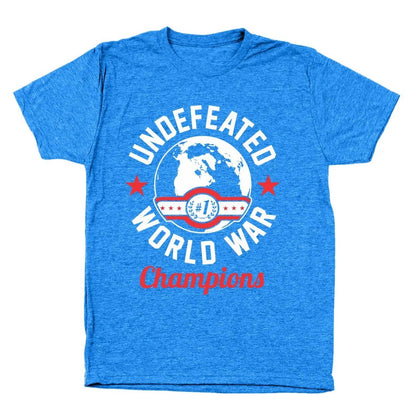 Undefeated World War Champions - Donkey Tees T-shirt