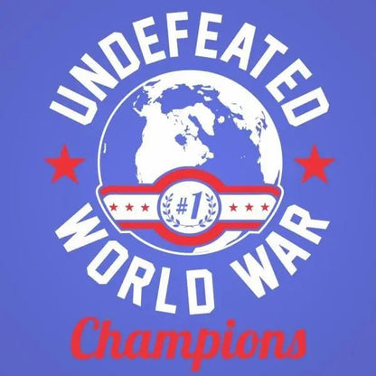 Undefeated World War Champions - Donkey Tees T-shirt