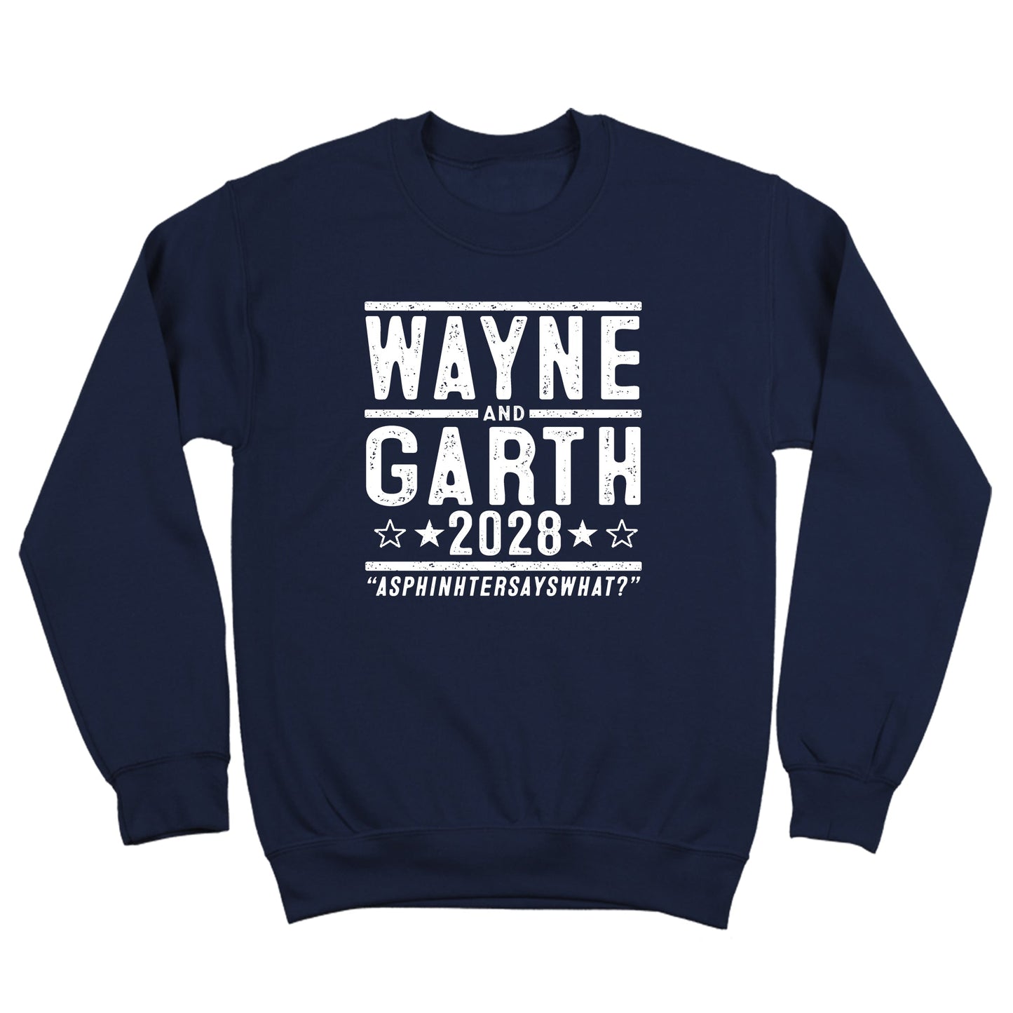 Wayne And Garth 2028 Election - Donkey Tees T-shirt