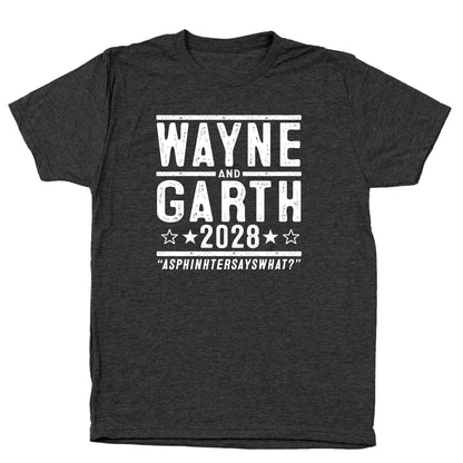 Wayne And Garth 2028 Election - Donkey Tees T-shirt