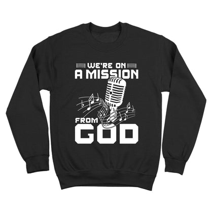 We're On A Mission From God - Donkey Tees T-shirt