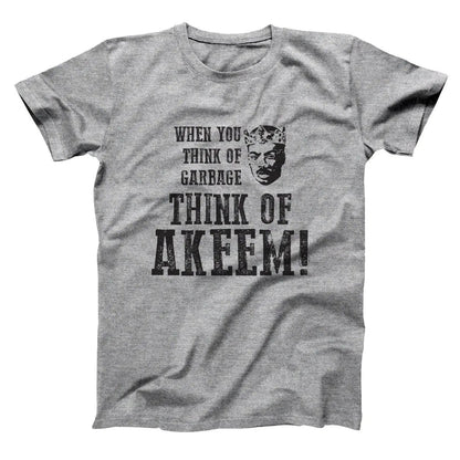 When You Think Of Garbage Akeem - Donkey Tees T-shirt