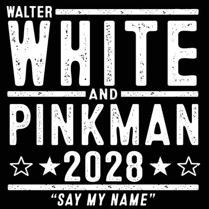 White And Pinkman 2028 Election - Donkey Tees T-shirt