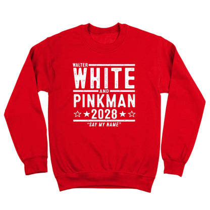 White And Pinkman 2028 Election - Donkey Tees T-shirt